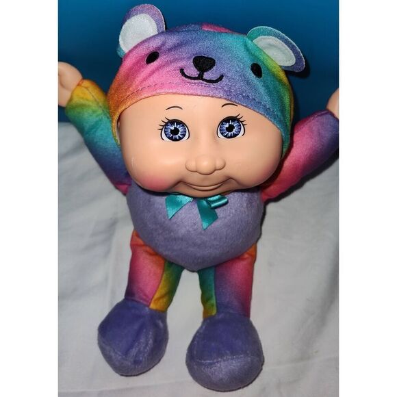 Cabbage Patch Kids Cuties Rainbow Garden Party Bailey Bear 10" Doll - Picture 3 of 6
